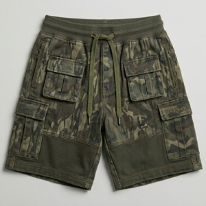 shorts tipo vaquero camuflados