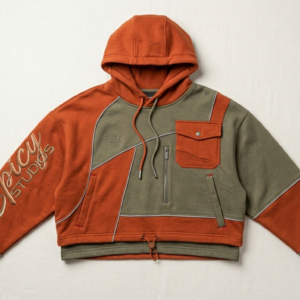 hoodie layered futurista